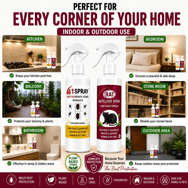 Complete Pest Protection Spray Combo