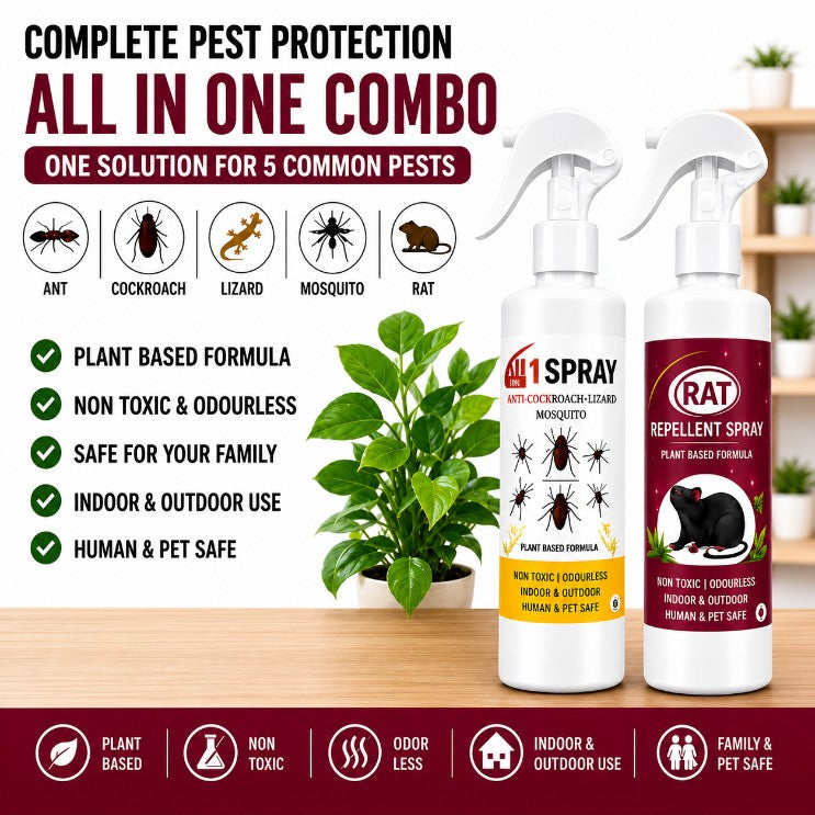 Complete Pest Protection Spray Combo