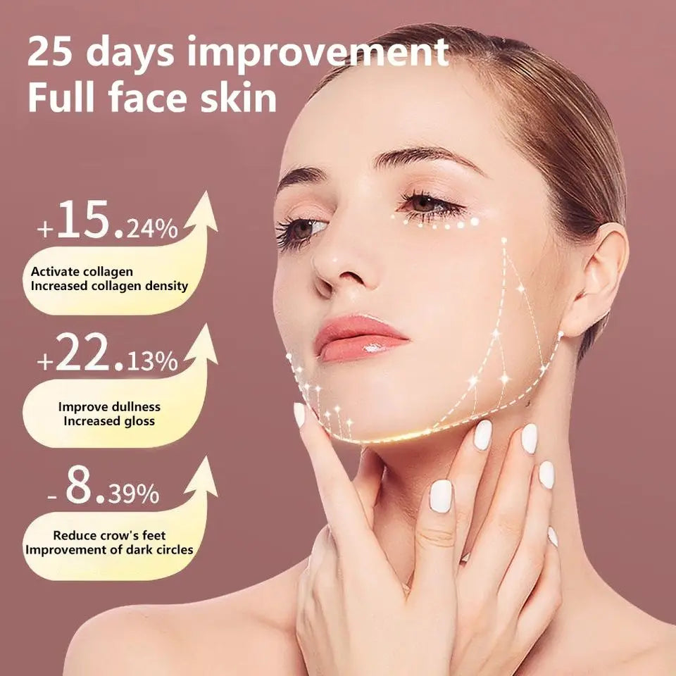LED Photon Therapy Facial Slimming Vibration Massager Facial