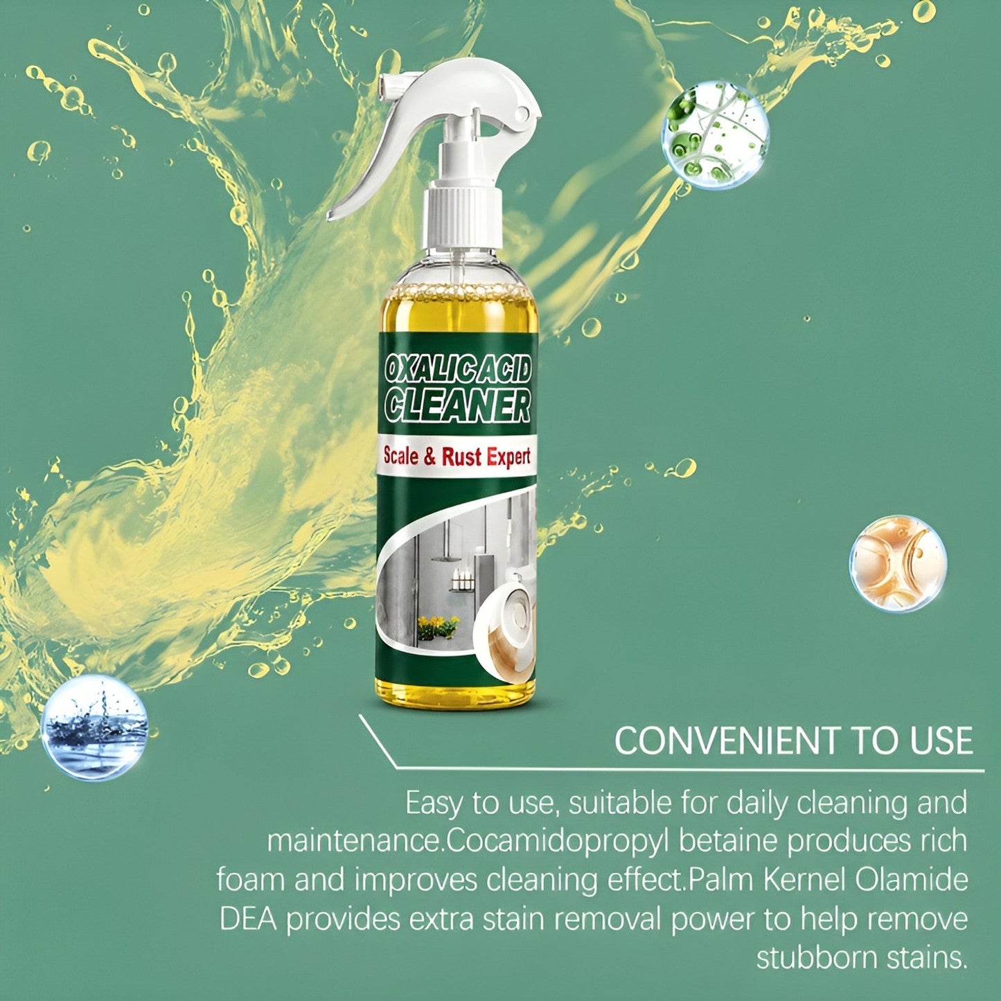 Powerful Oxalic Acid Cleaner bottle (Buy 1 Get 1 Free)